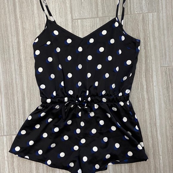 Victoria's Secret Polka Dot Romper - Picture 1 of 2